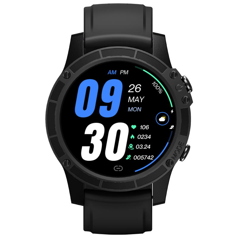 Smartwatch Resistente Wautton T35 – 1.45" Llamadas Bluetooth, iPhone y Android