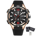 Reloj Cronógrafo MEGIR Hombre – Deportivo Militar con Luminiscencia y Fecha