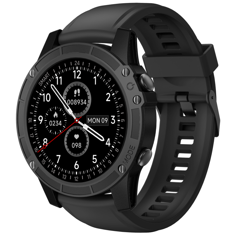 Smartwatch Resistente Wautton T35 – 1.45" Llamadas Bluetooth, iPhone y Android