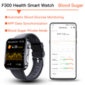 Smartwatch ECG Wautton – Pantalla 2.1" Monitor Glucosa, Presión y Temperatura
