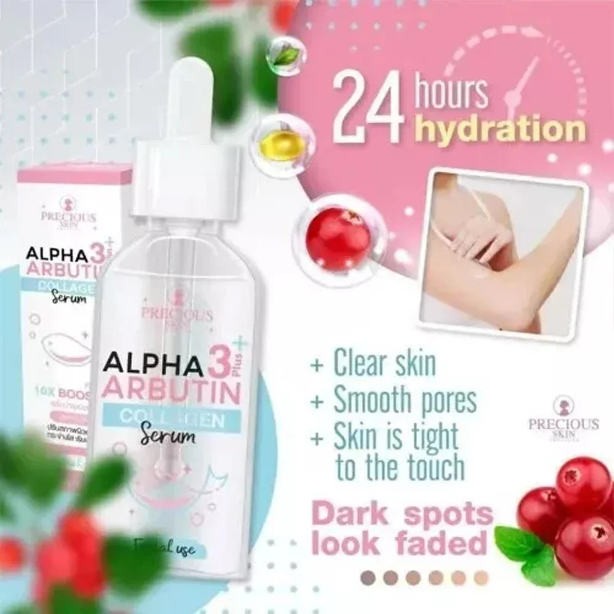 Sérum Alpha Arbutin 3 Plus Colágeno – Blanqueador y Antimanchas 50ml