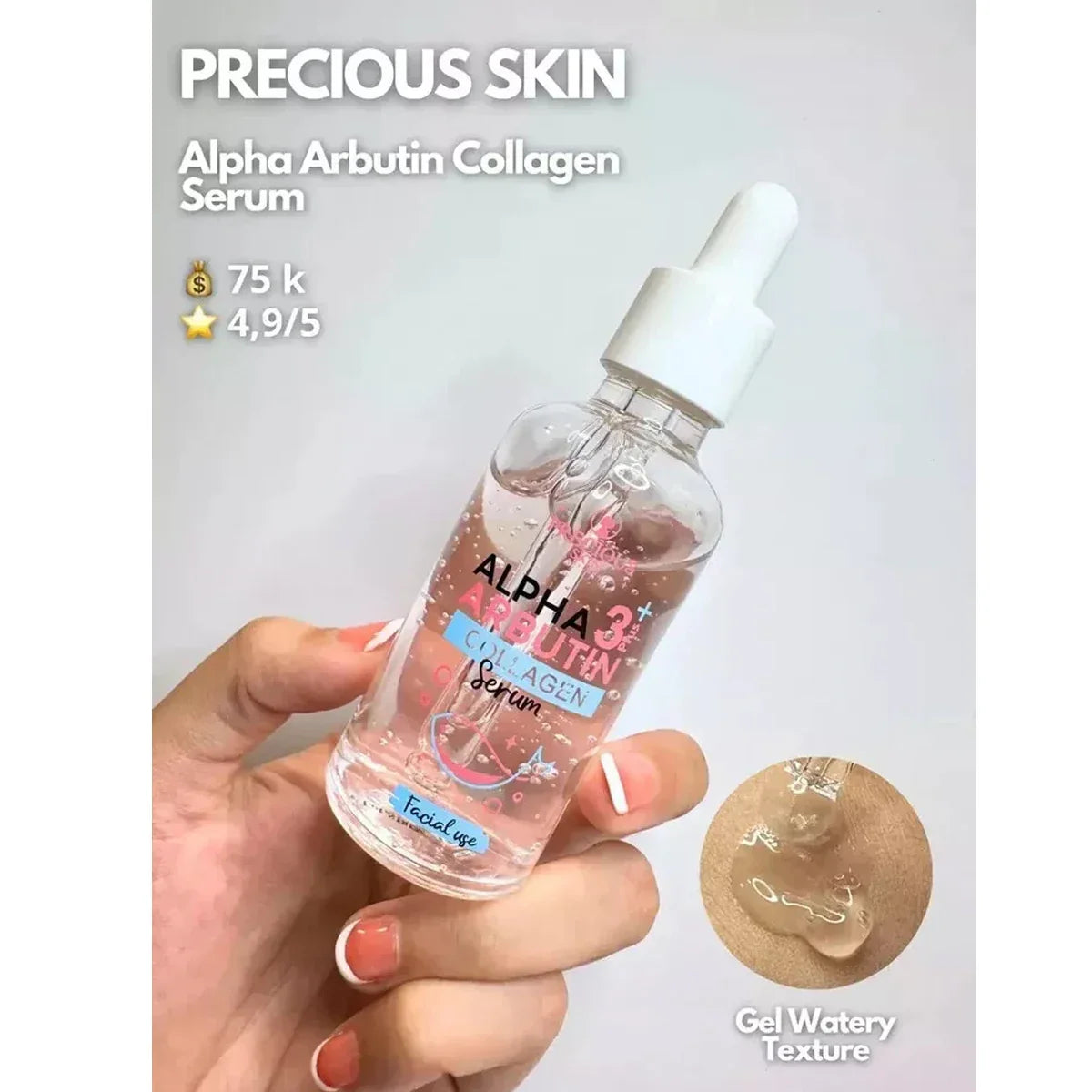 Sérum Alpha Arbutin 3 Plus Colágeno – Blanqueador y Antimanchas 50ml