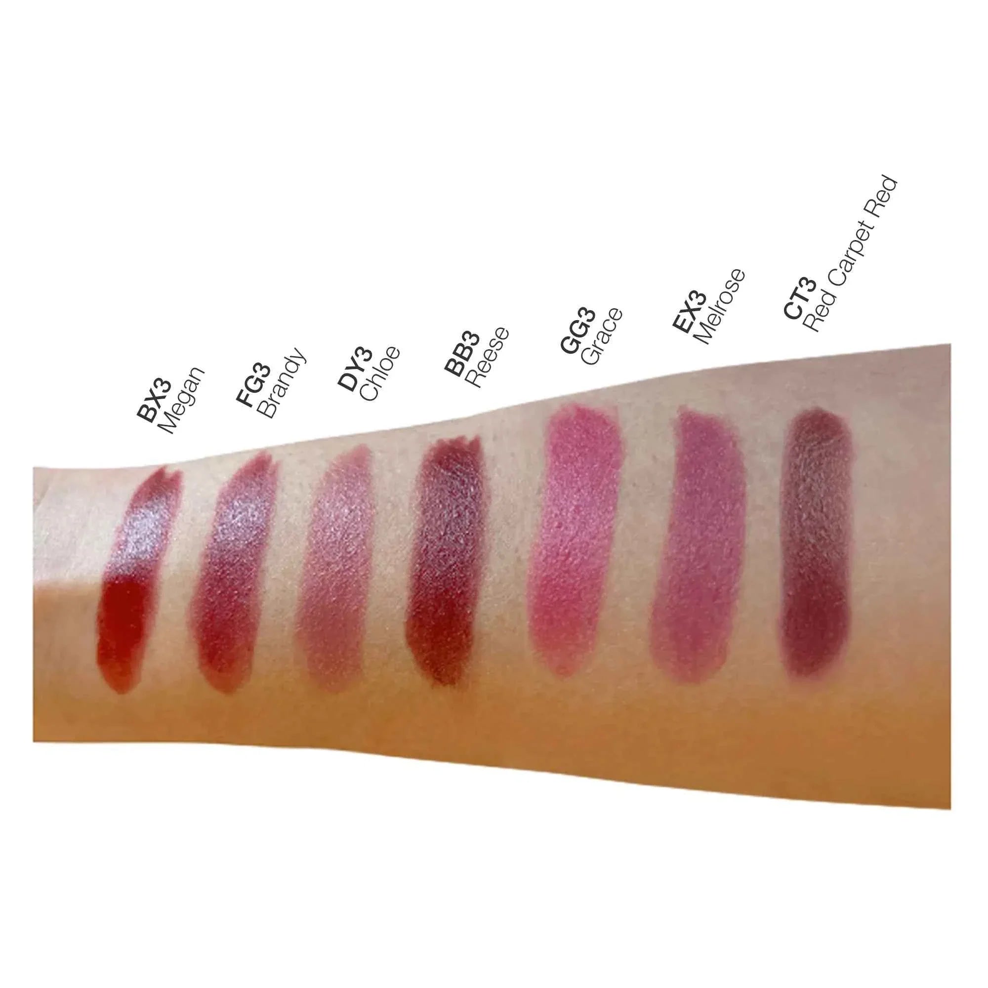 Labial Mate de Lujo TheUniquora – Red Carpet Red 3g