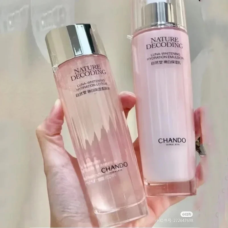 Set Blanqueador e Hidratante CHANDO – Cuidado Facial Completo