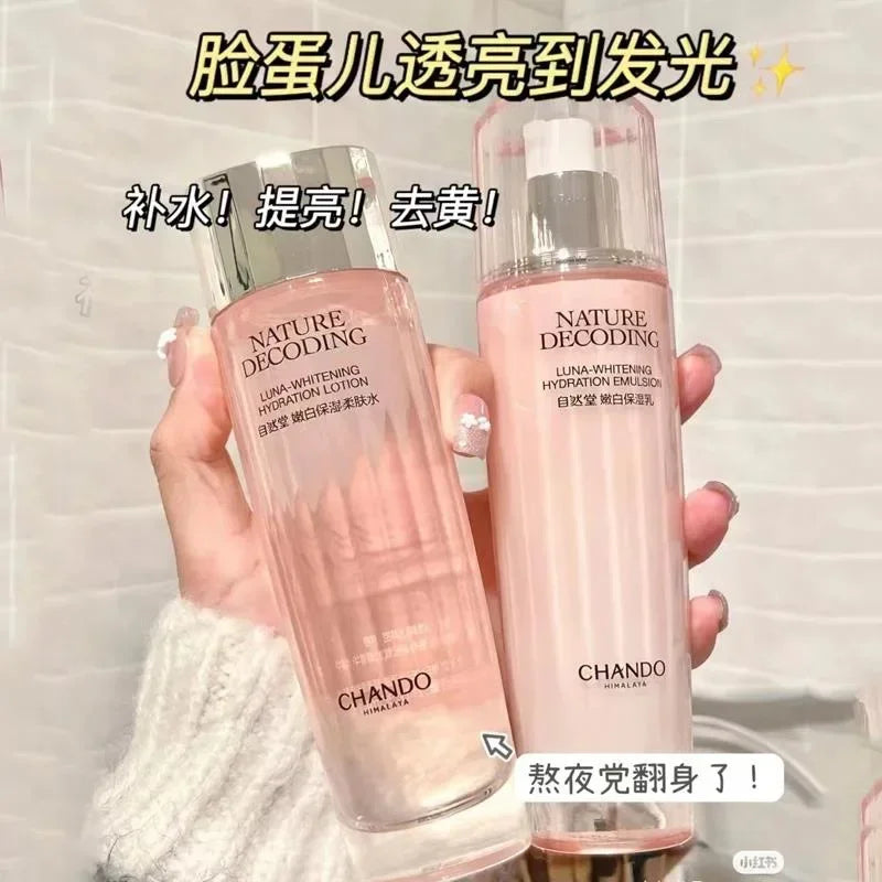 Set Blanqueador e Hidratante CHANDO – Cuidado Facial Completo
