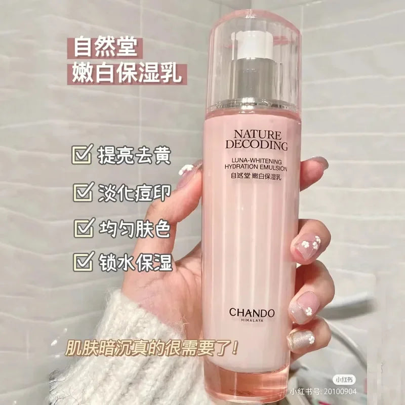 Set Blanqueador e Hidratante CHANDO – Cuidado Facial Completo