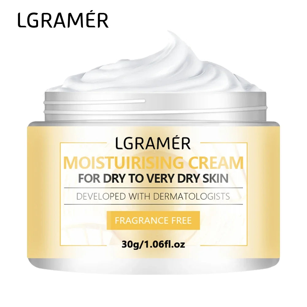 Crema Hidratante Facial LGRAMER – Hidratación Profunda 30g