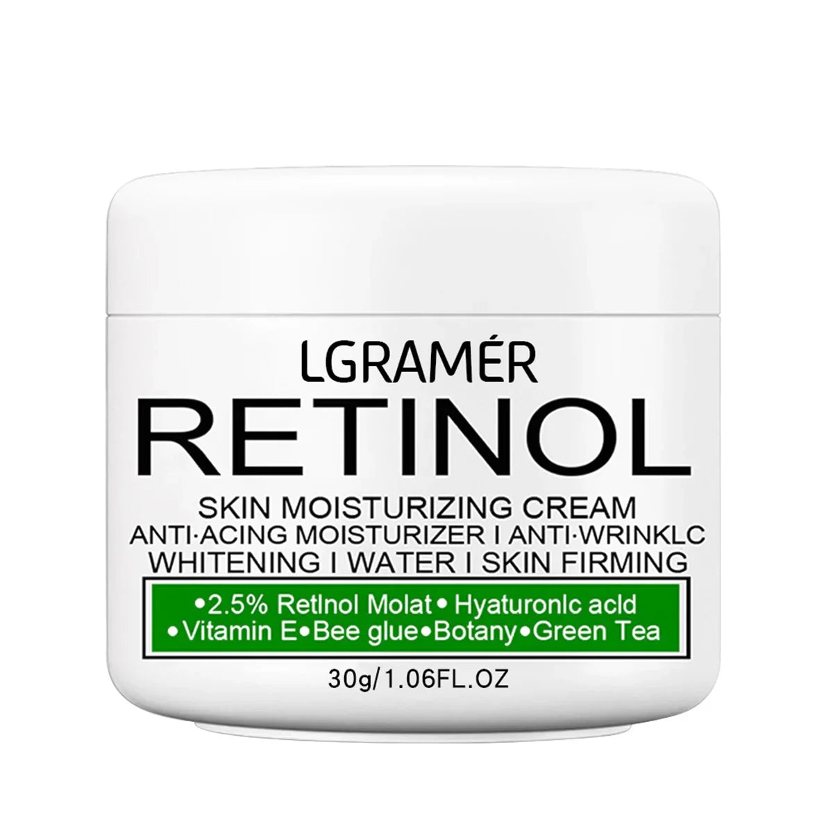Crema Corporal Iluminadora de Retinol LGRAMER