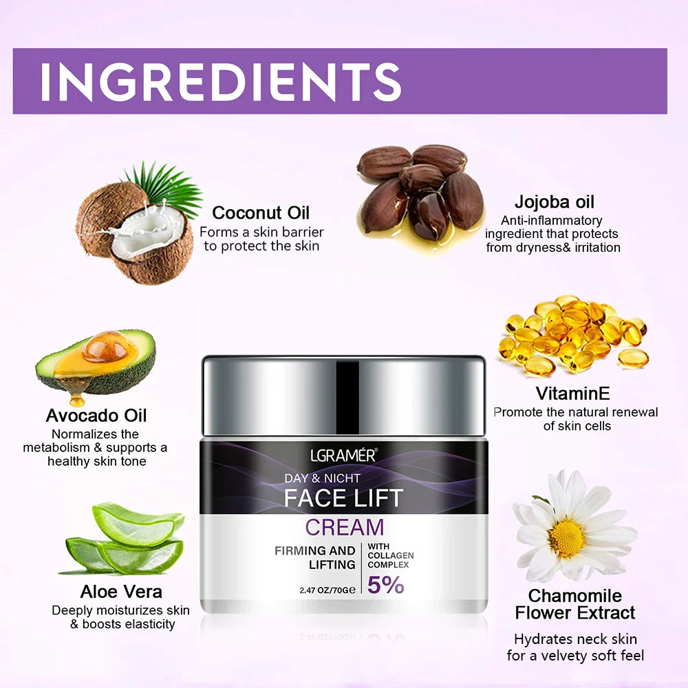 Crema Retinol LGRAMER – Antiedad y Reafirmante