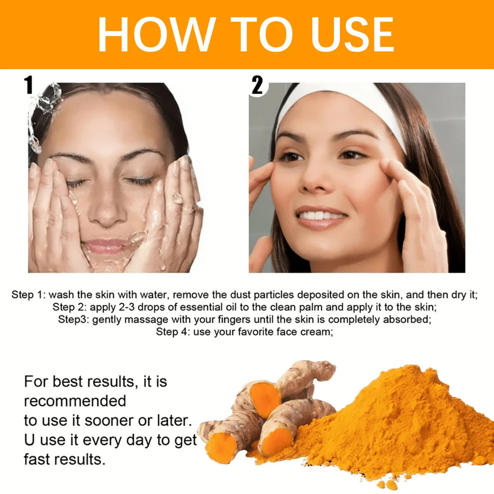 Esencia de Cúrcuma LGRAMER – Aclarante y Antioxidante