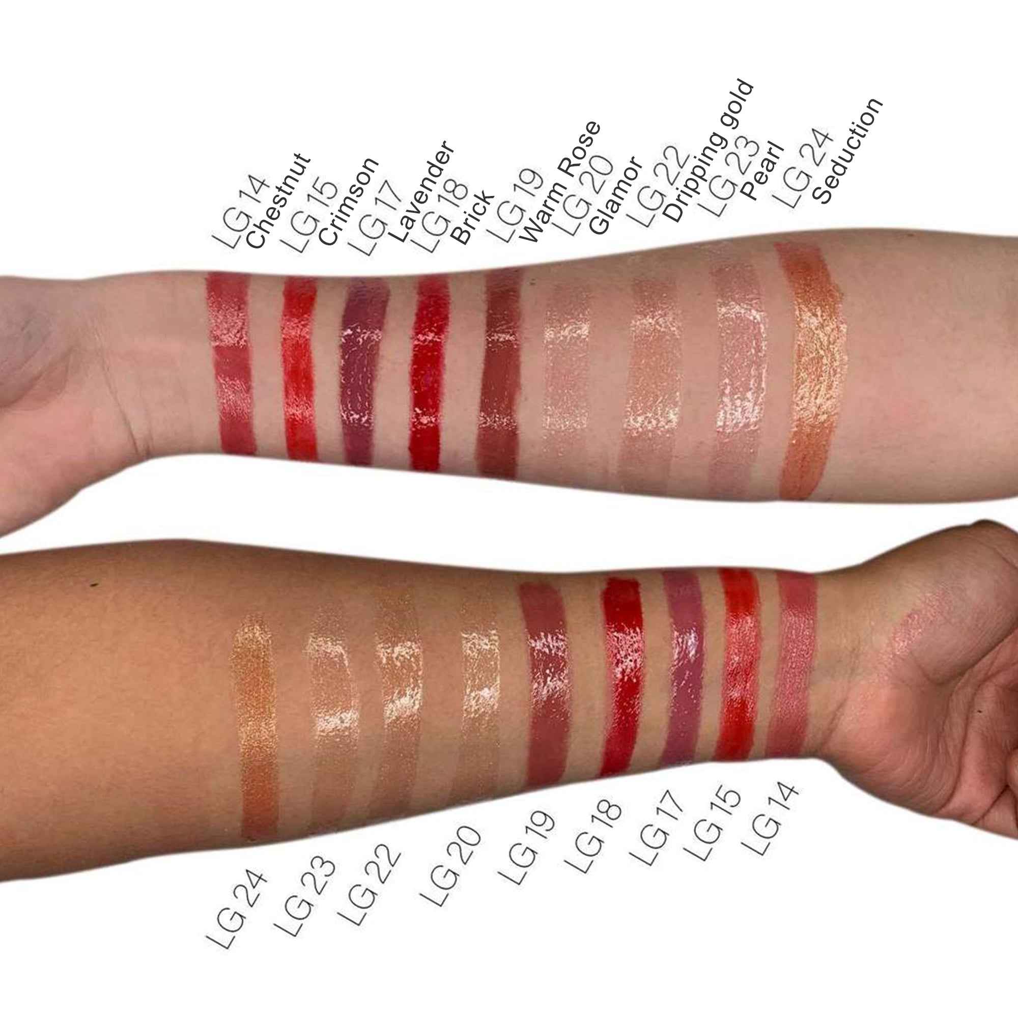 Brillo de Labios TheUniquora – Tono Pinky Vegano 5ml