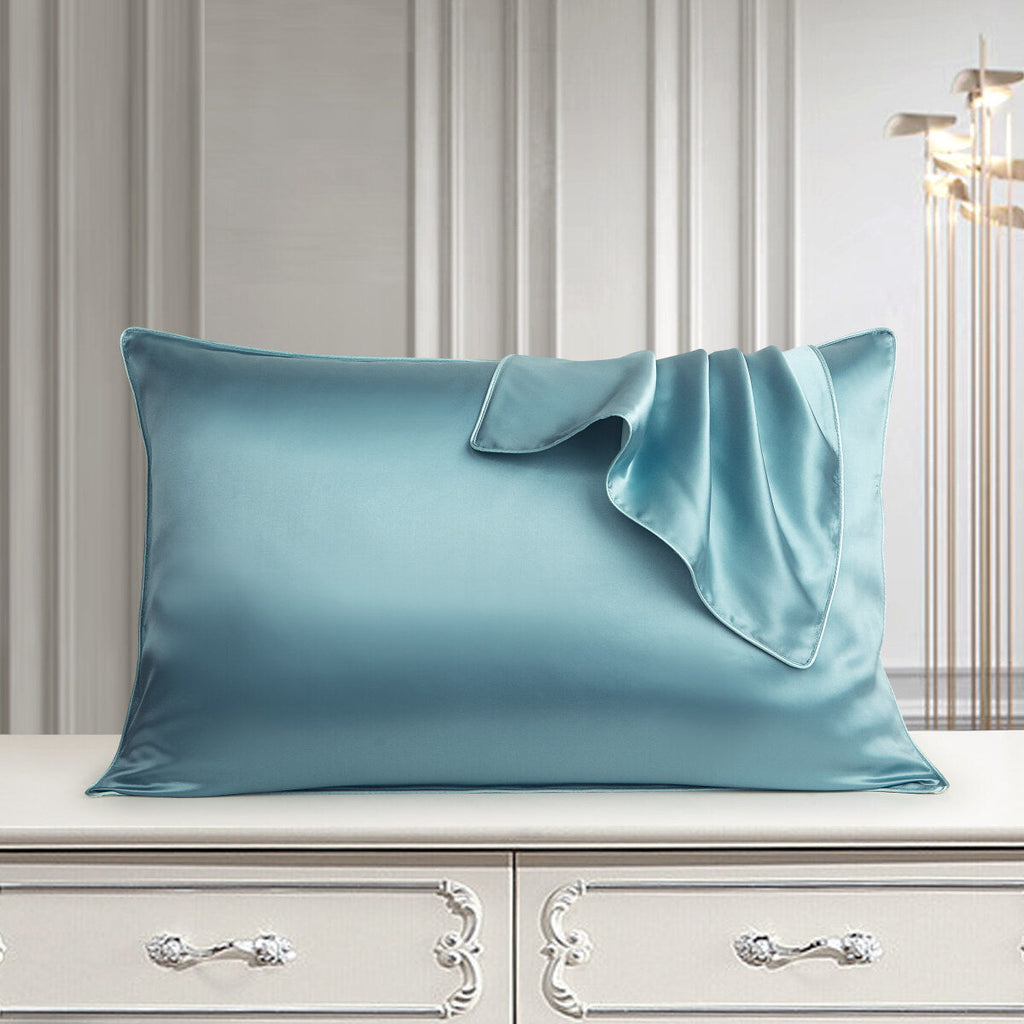 Dúo de Fundas de Almohada 0cm Seda Mulberry – 20 Colores Belleza y Confort