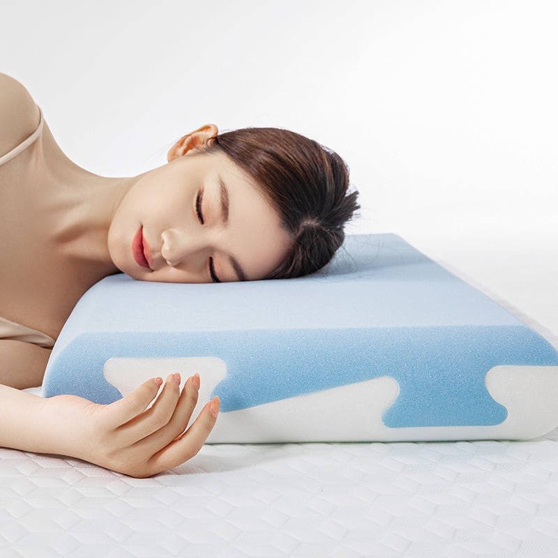Set de Almohadas 0cm Night Luxe Doble Núcleo – Sueño Profundo Edición Twin