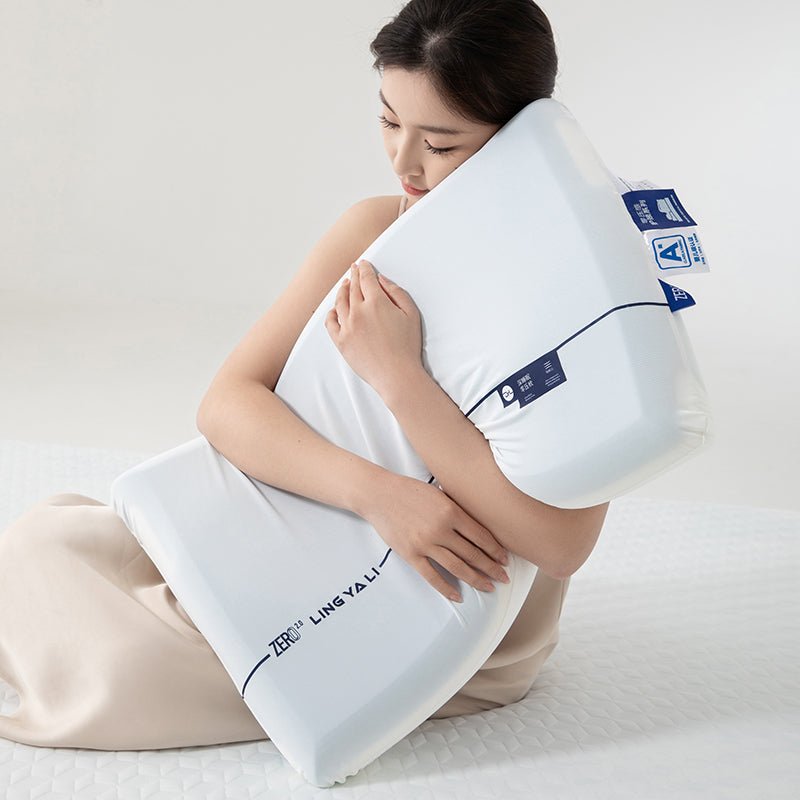 Set de Almohadas 0cm Night Luxe Doble Núcleo – Sueño Profundo Edición Twin