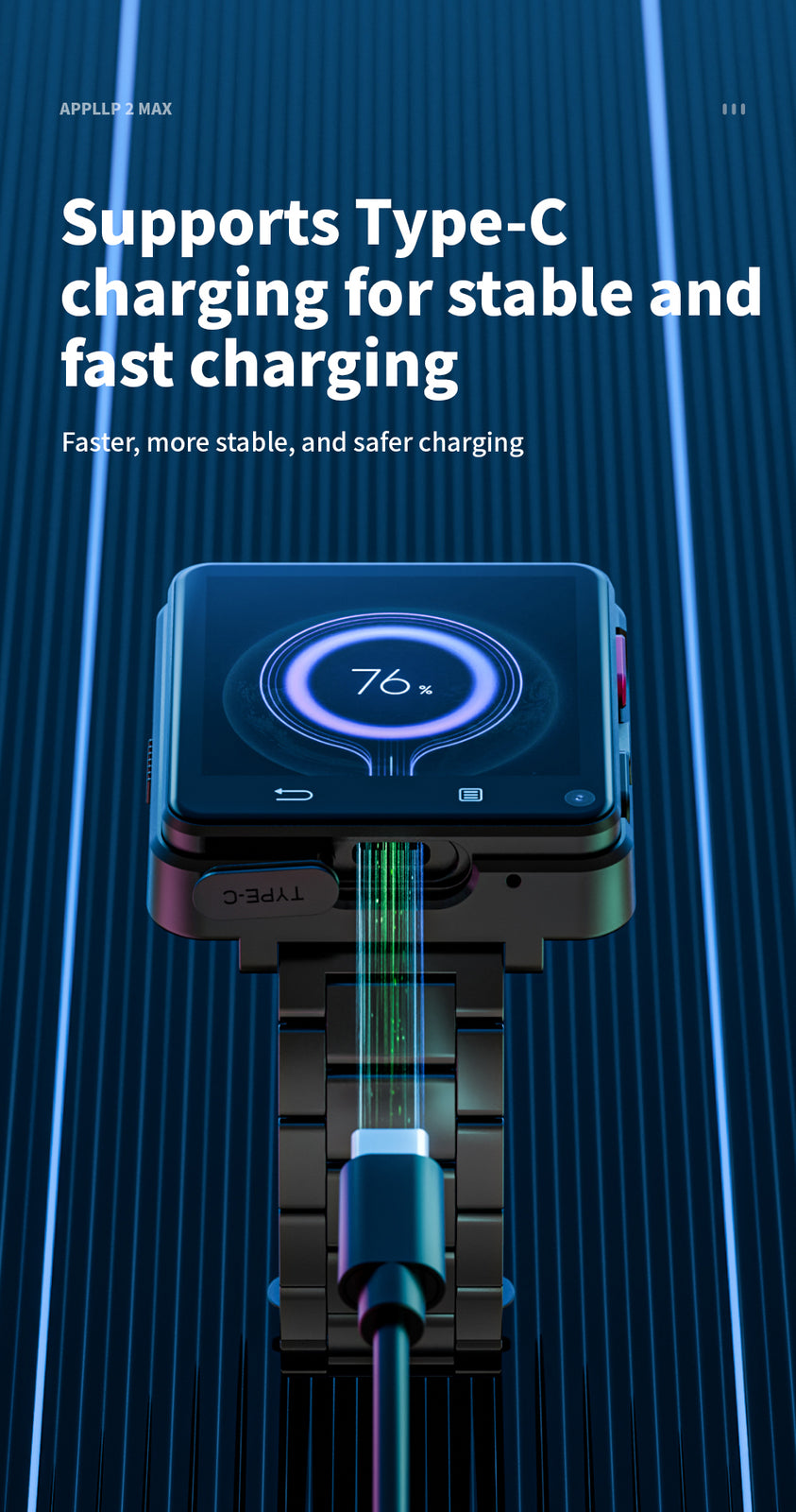 Smartwatch Teléfono 4G con Rastreador Fitness, Pantalla Táctil, Doble Cámara, GPS, WiFi y Videollamadas
