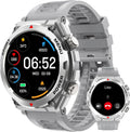Smartwatch Militar Resistente al Agua con Monitor Cardíaco, Llamadas y Fitness