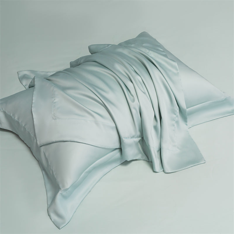 Dúo de Fundas de Almohada 0cm TENCEL Lyocell Clase A – 11 Colores Suave y Fresco
